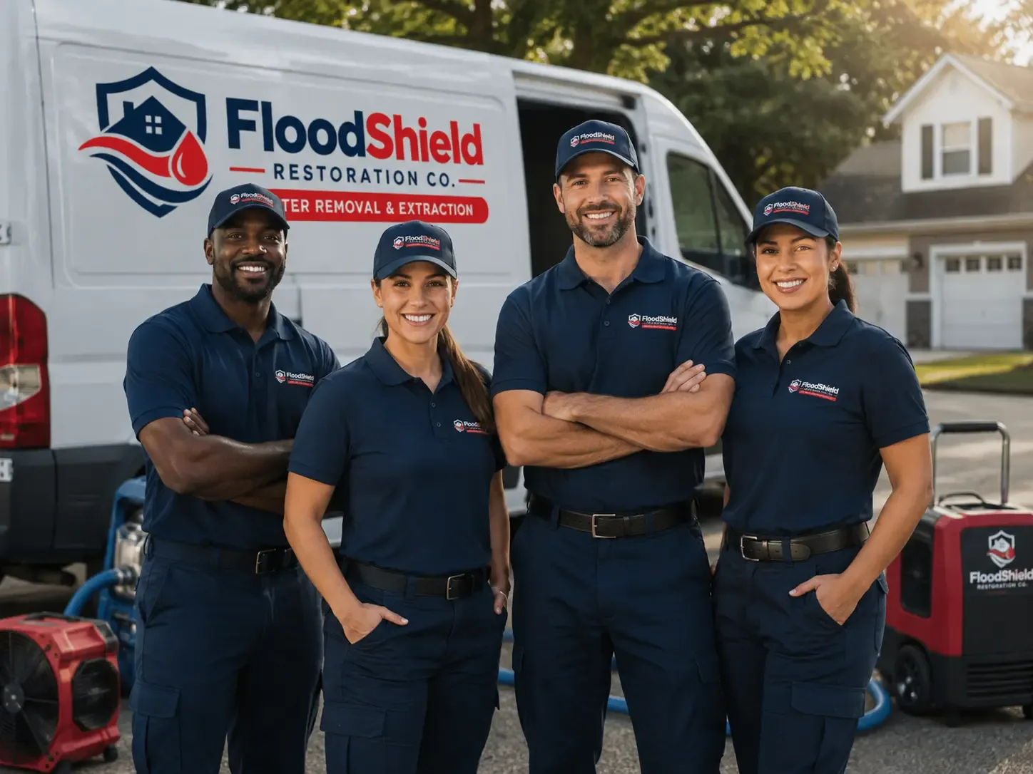 Flood Damage Restoration company in Alger, OH
