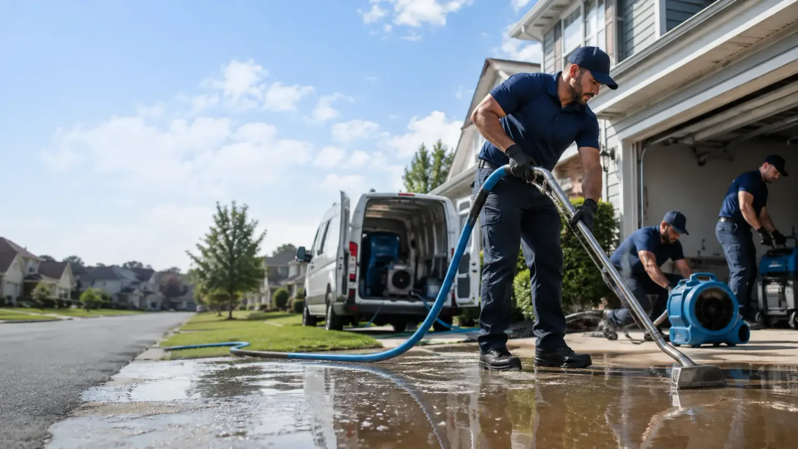 Flood Damage Restoration in Alger, OH